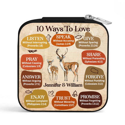 10 Ways To Love | Personalized Jewelry Box
