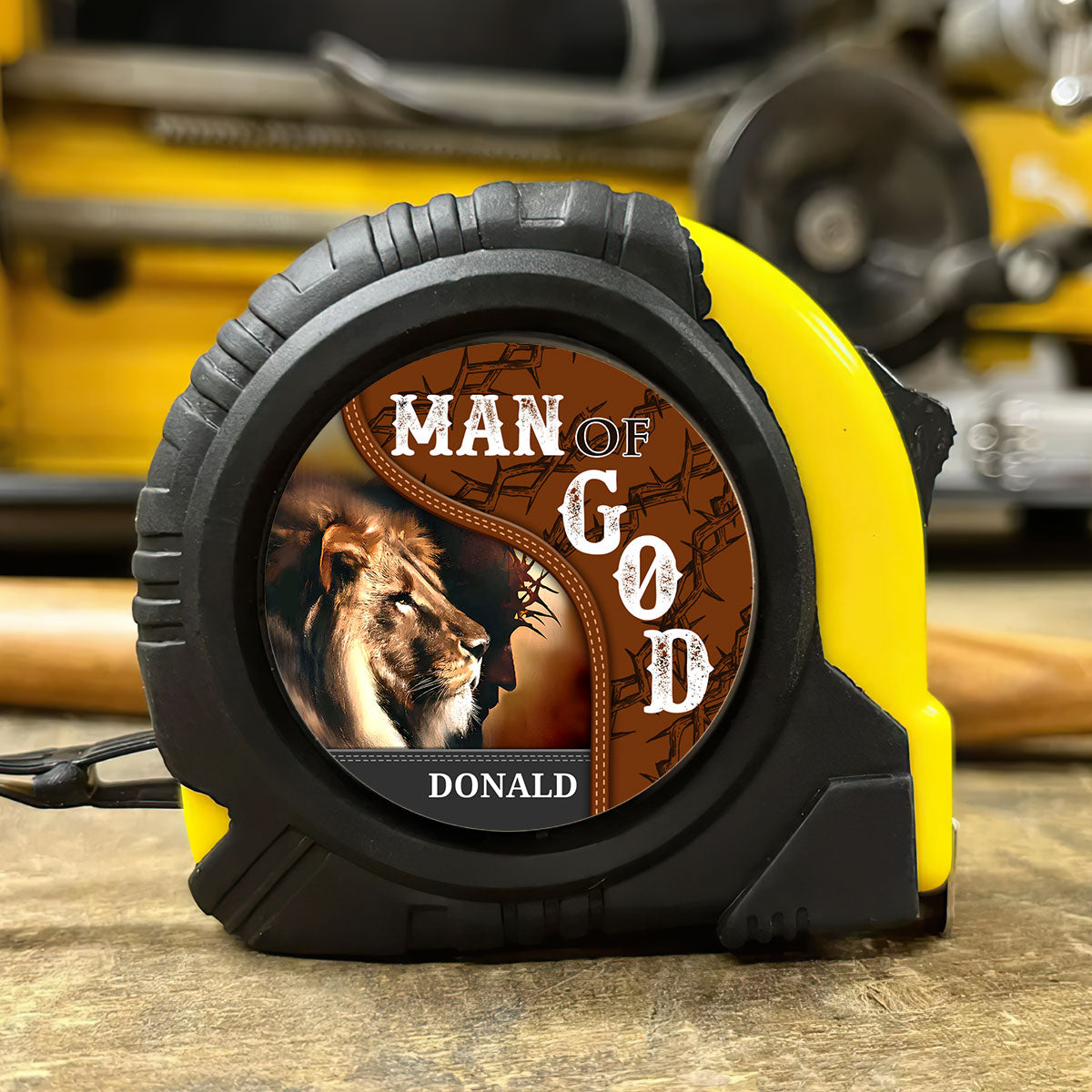 Man Of God | Personalized Tape Measure