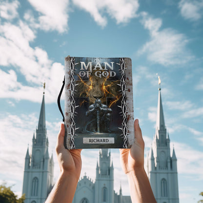 Man Of God | Personalized Bible Cover JSBCPT1185D