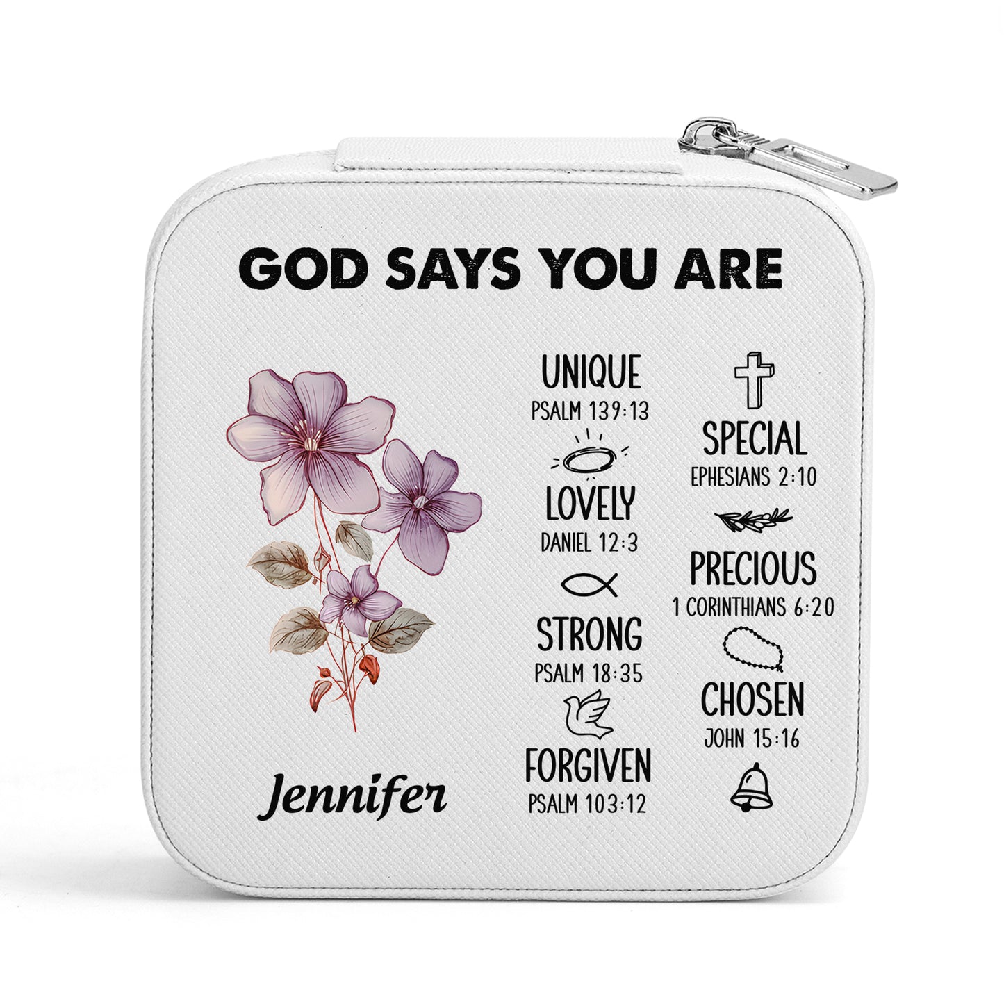 God Says You Are | Personalized Jewelry Box