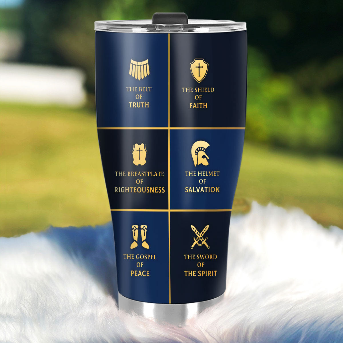 Armor Of God | Personalized Stainless Steel Tumbler JSSSTPPA1179D