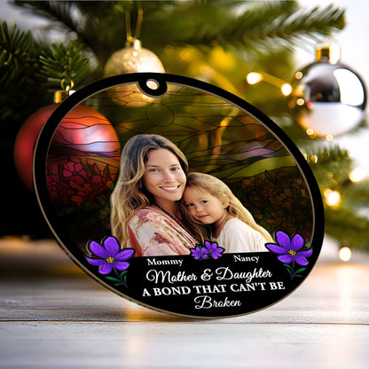 A Bond That Can't Be Broken | Personalized Suncatcher Ornament JSSUNOPT2280M