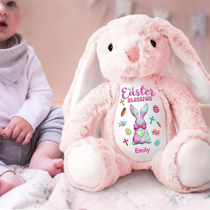 Easter Blessing | Personalized Stuffed Bunny