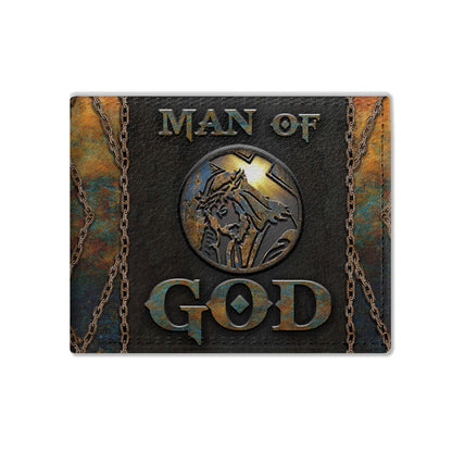 Man Of God | Personalized Folded Wallet For Men