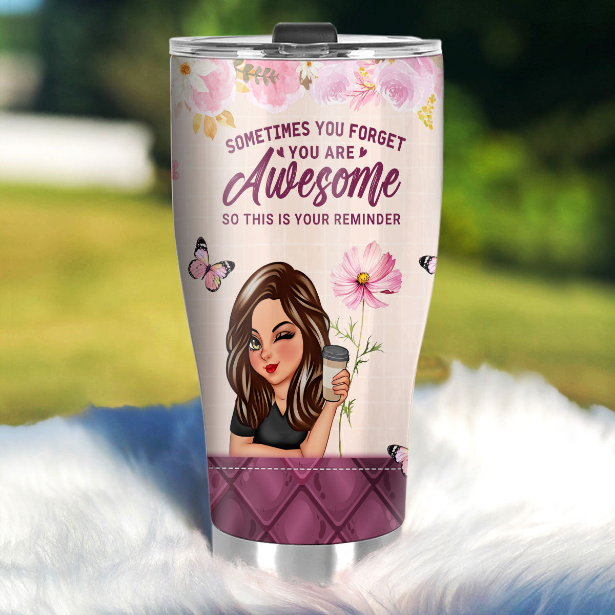 You're Awesome | Personalized Stainless Steel Tumbler JSSSTPPA1315M