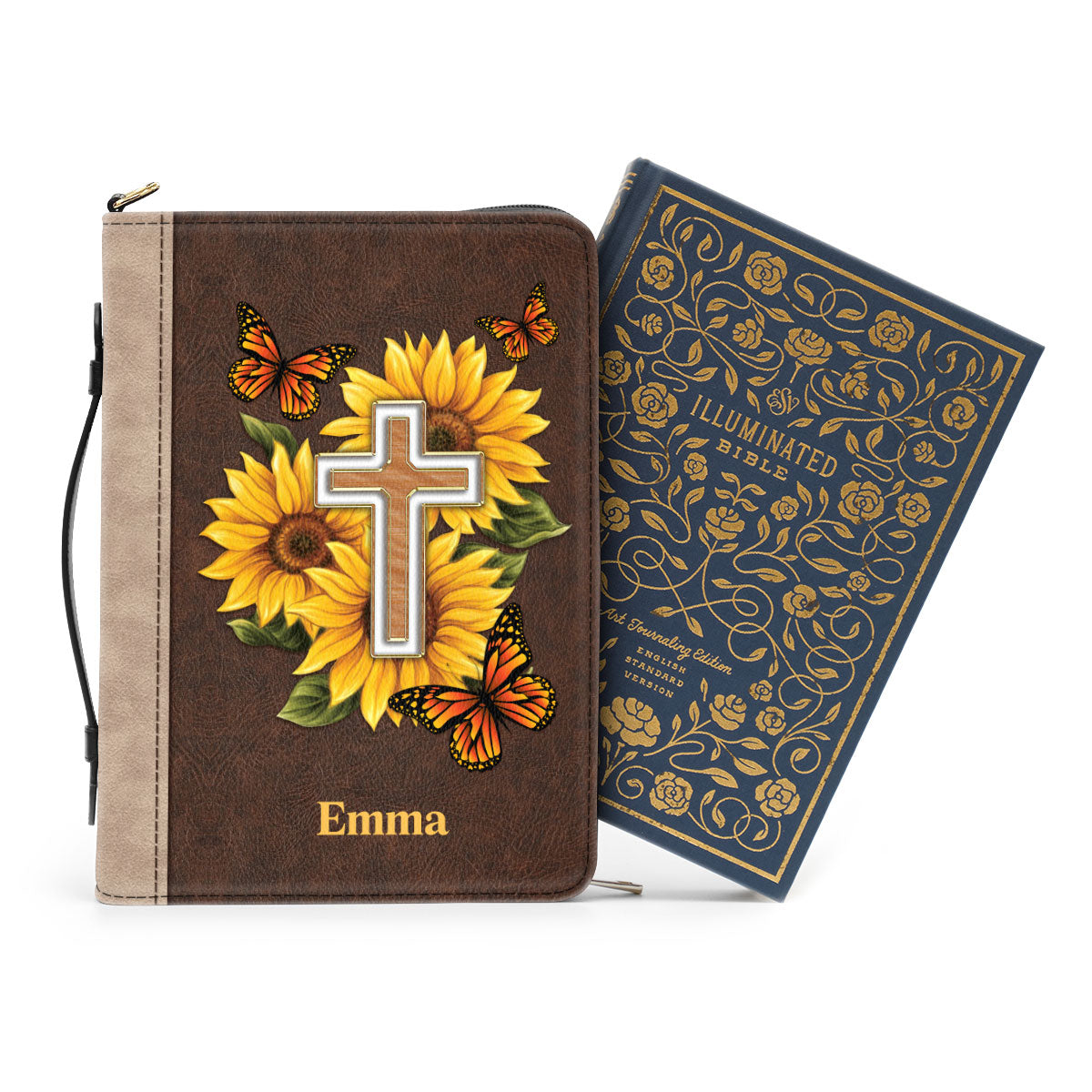 I Will Tell Of All Your Wonders - Lovely Personalized Bible Cover BC27