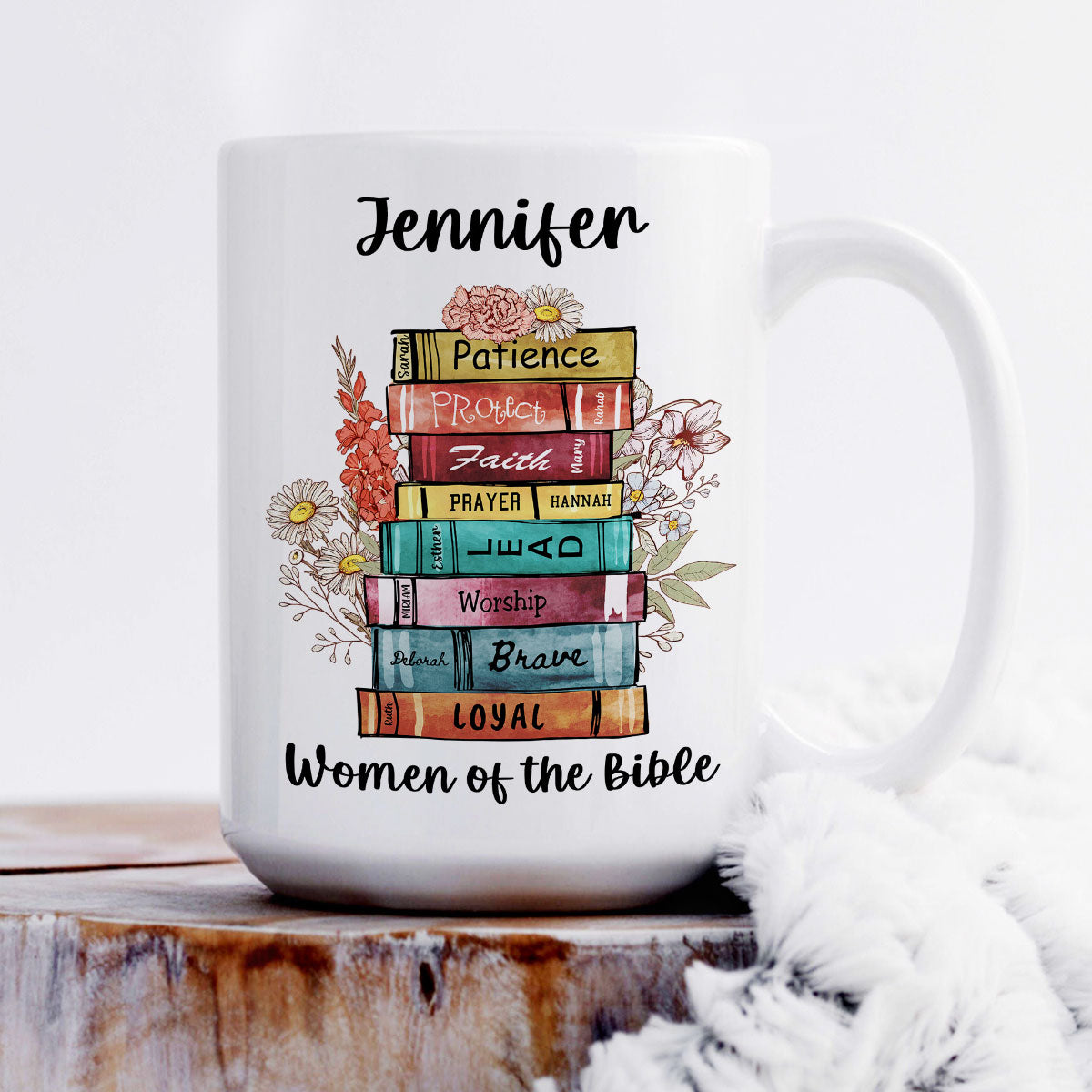 Women Of The Bible - Awesome White Ceramic Mug CCMNAHN1004B