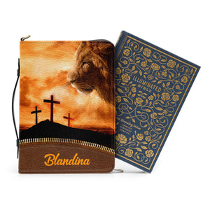 Jesuspirit | Personalized Cross Bible Cover | Special Gift For Pastors NUH486