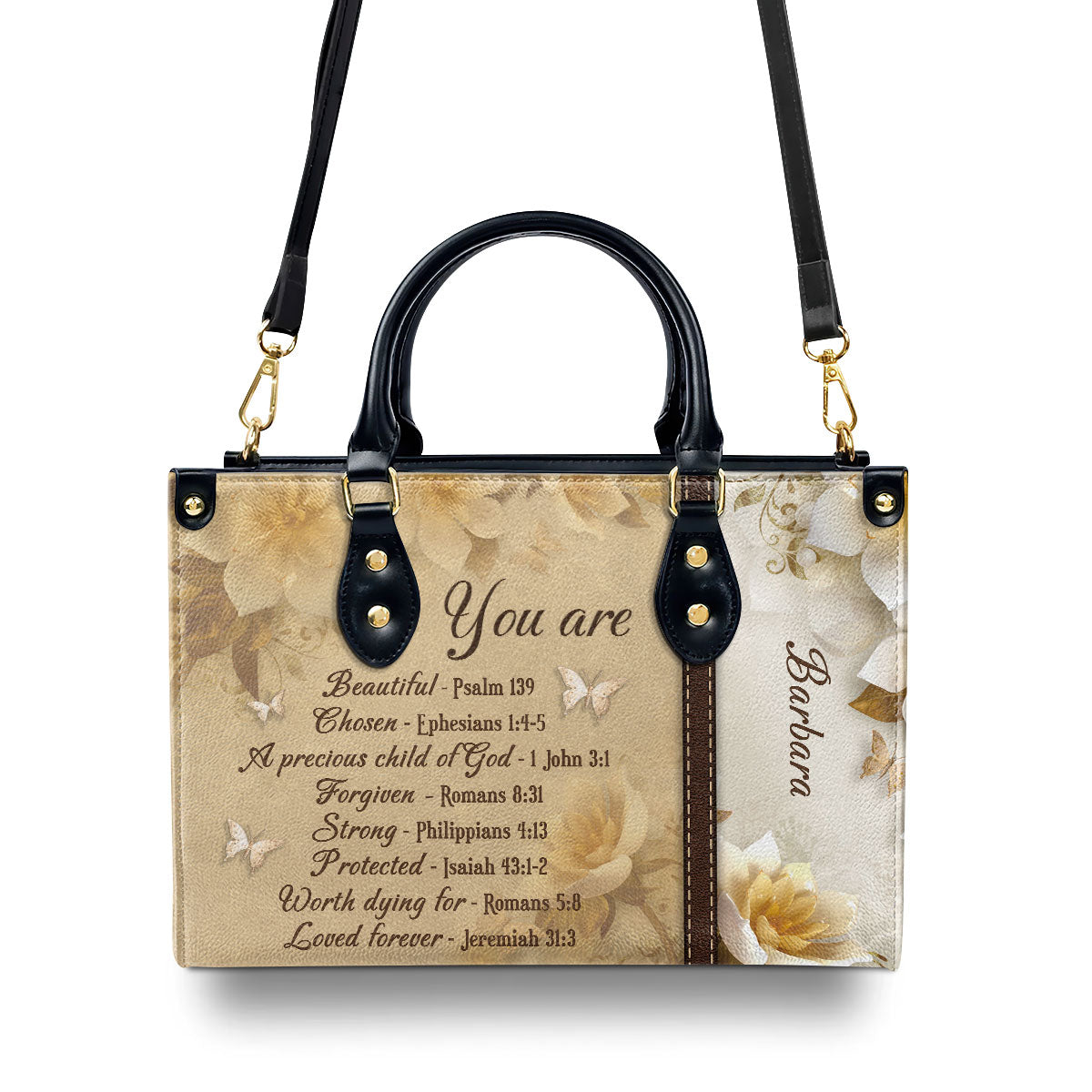 Elegant Flower Decor Satchel Bag Luxury Women's Top Handle - Temu