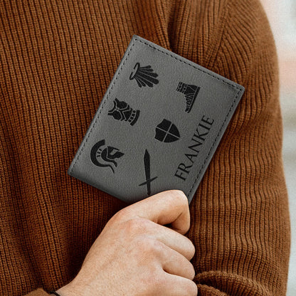 Armor Of God | Personalized Folded Wallet For Men JSLFWH862