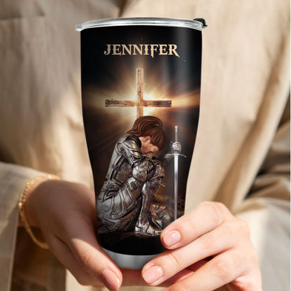 Jesuspirit | Christian Faith Gifts | Stainless Steel Tumbler | I Am The Daughter Of The King  SSTNAM1010