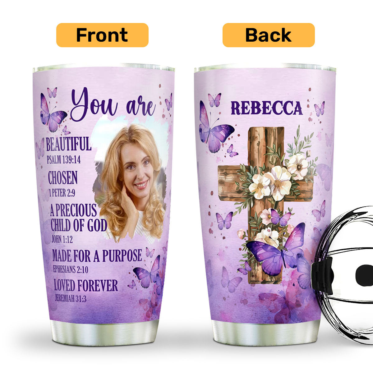 A Precious Child Of God | Personalized Stainless Steel Tumbler JSSSTPT2312T