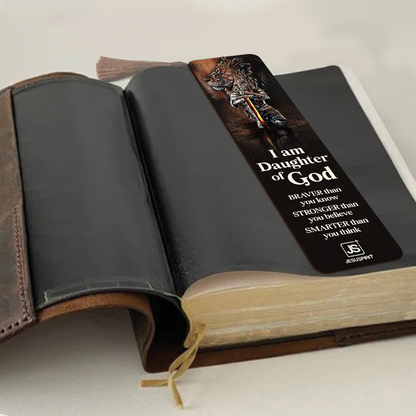 I Am Daughter Of God - Unique Personalized Wooden Bookmarks HN42