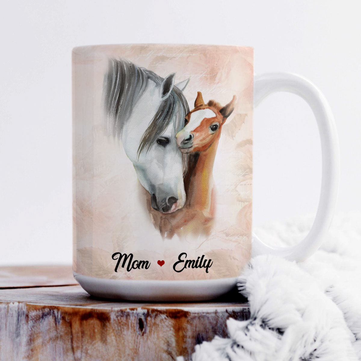 I Will Always Love You - Lovely Personalized White Ceramic Mug For Daughter NUH215