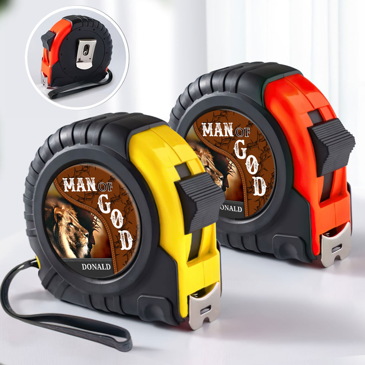 Man Of God | Personalized Tape Measure