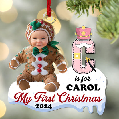 Baby's First Christmas Costumes | Personalized 1-Side Acrylic Ornament JSACOPT2714T