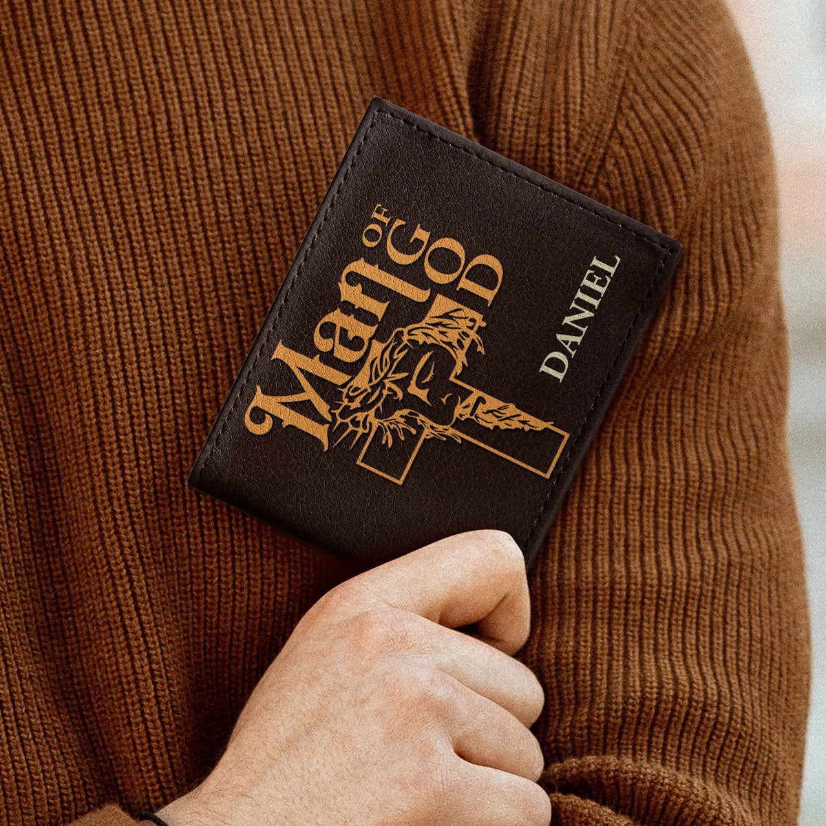 Put On The Full Armor Of God | Personalized Folded Wallet For Men