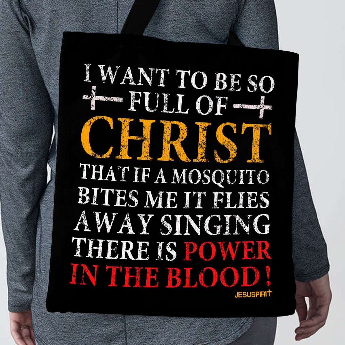 I Want To Be So Full Of Christ - Beautiful Tote Bag TBNAM1016