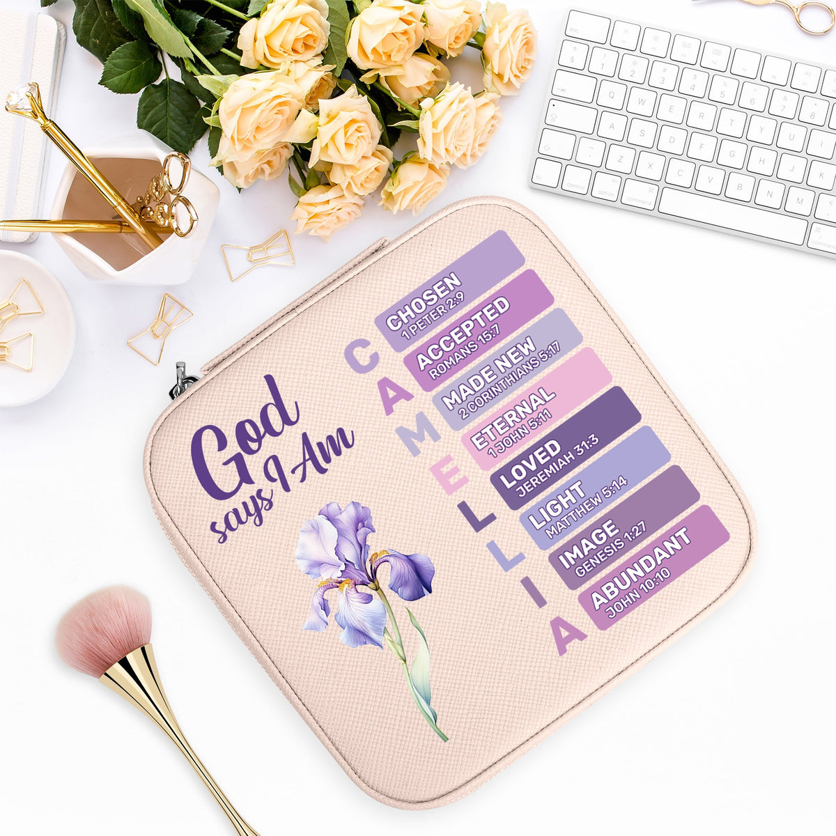 God Says I Am | Personalized Jewelry Box