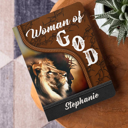 Man Of God/Woman Of God | Personalized Leather Cover Notebook