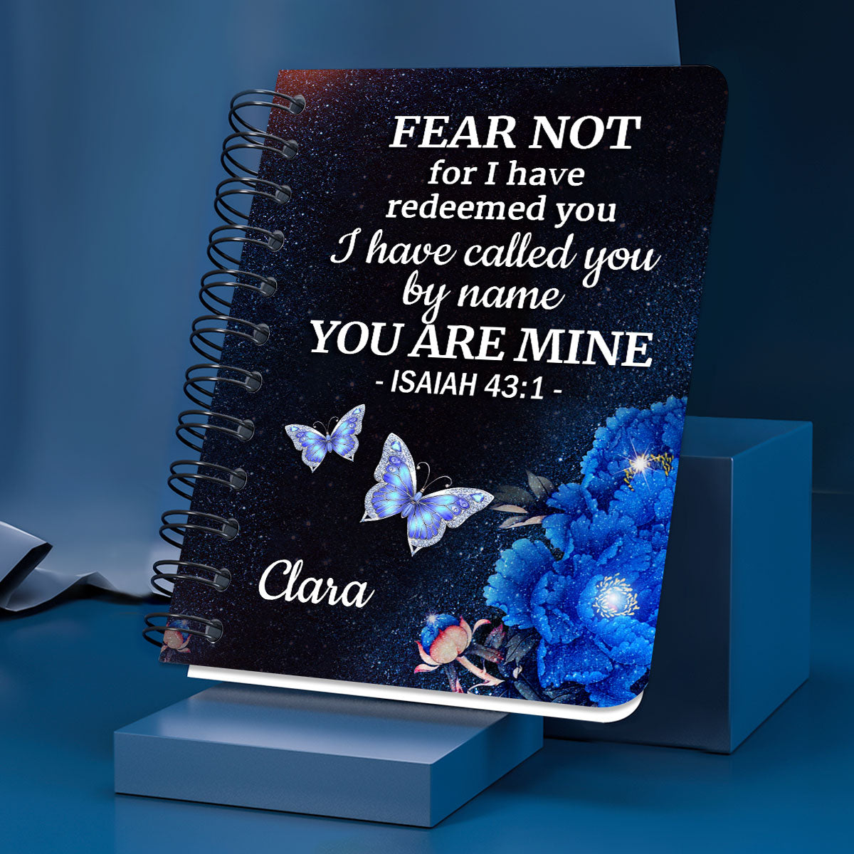 I Have Called You By Name - Personalized Spiral Journal