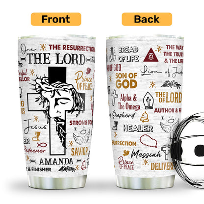 Jesus The Lord Of Lords | Personalized Stainless Steel Tumbler JSSSTPT2474D