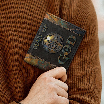 Man Of God | Personalized Folded Wallet For Men