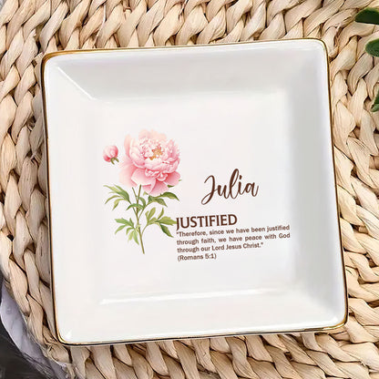 Meaning Of Your Name  | Personalized Jewelry Dish JSJDPH1877L