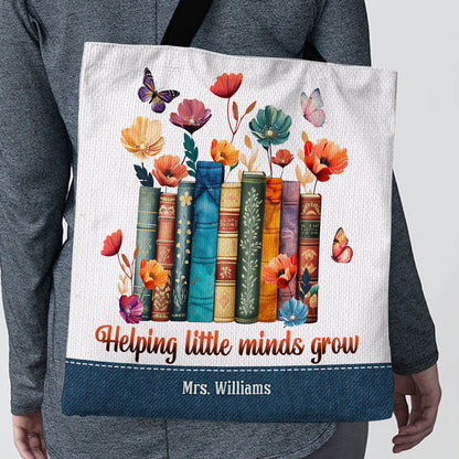 Helping Little Minds Grow - Beautiful Tote Bag JSTBM1057