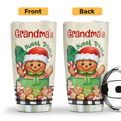 Grandma’s Sweet Treats | Personalized Stainless Steel Tumbler