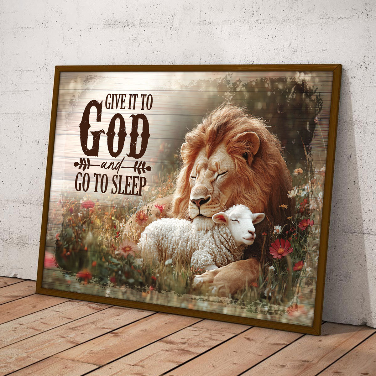 Give It To God And Go To Sleep - Poster JSPTHLT1436D