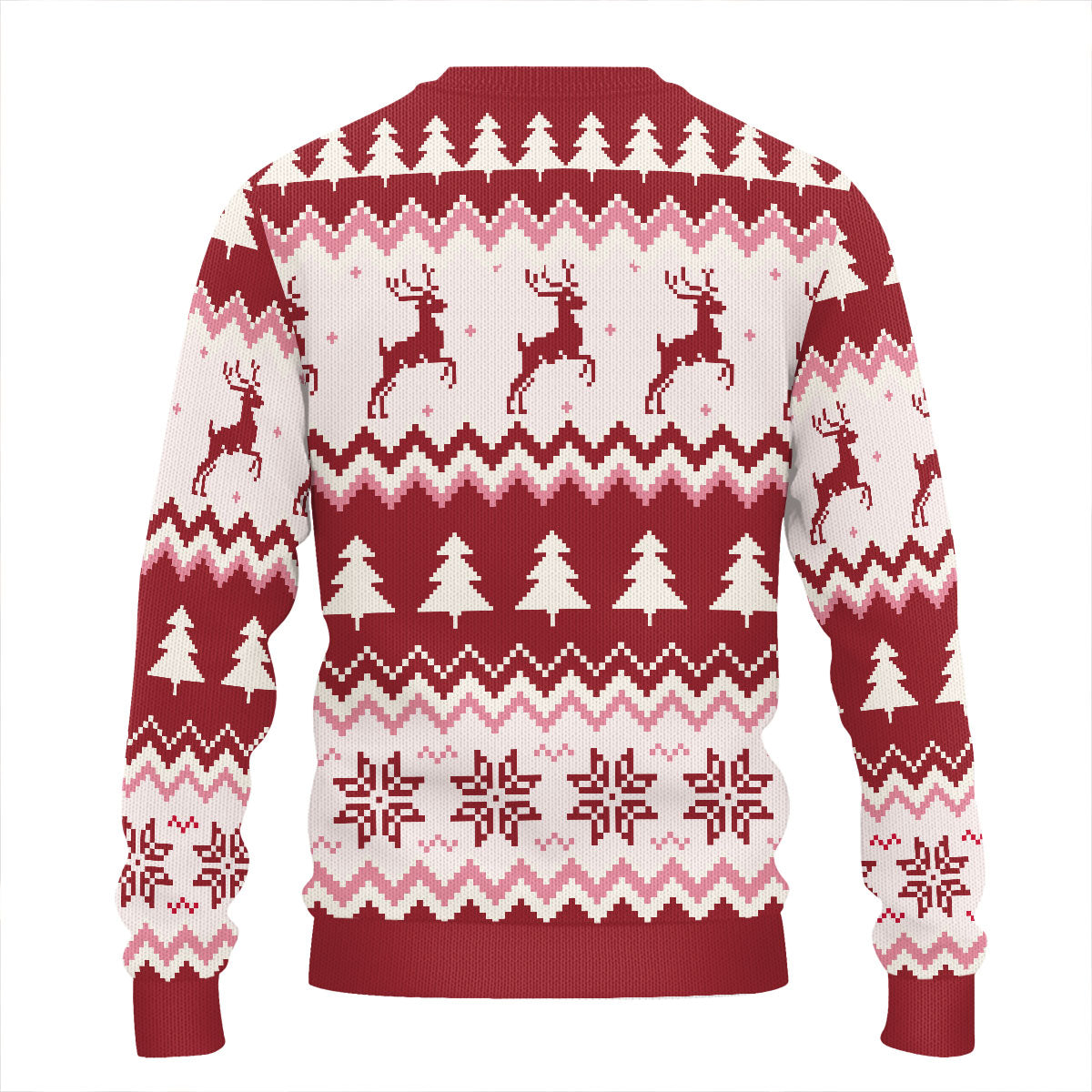 Upload Photo Family Cozy Christmas Pattern | Personalized Wool Sweater JSWSWPHN2152M