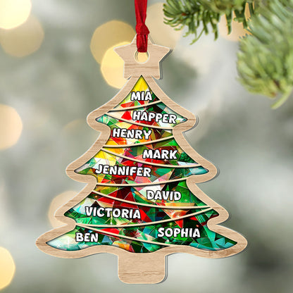 Merry Christmas | Personalized 1-Side Acrylic Ornament