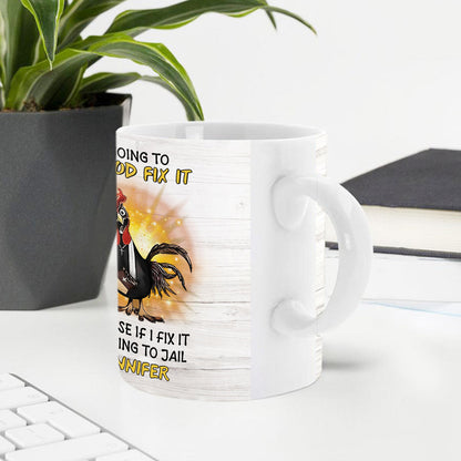Let God Fix It - Awesome White Ceramic Mug CCMNAHN1005A