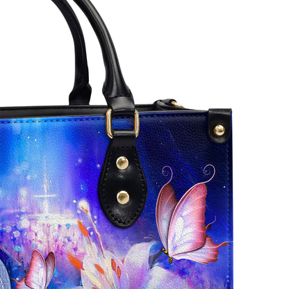 Adorable Personalized Leather Handbag - Jesus The Way The Truth The Life H13