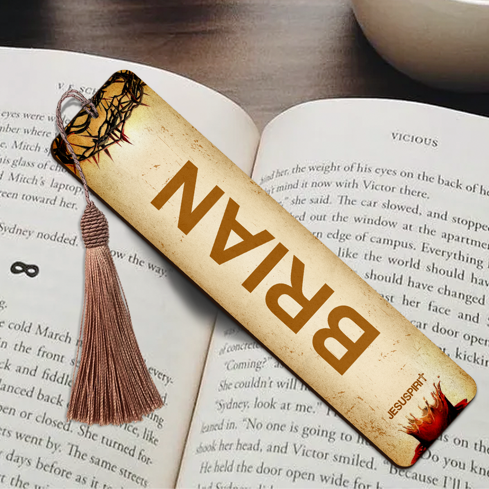 Be Strong In The Lord - Personalized Wooden Bookmarks HN32
