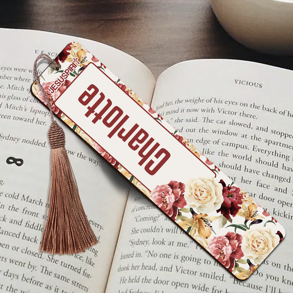Personalized Wooden Bookmarks - I Can Do All Things Through Christ HN36
