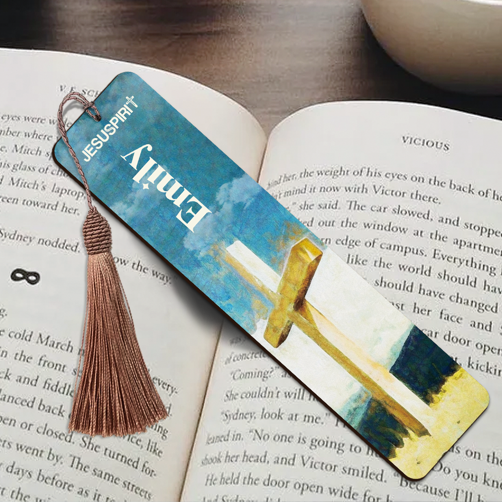 Beautiful Personalized Wooden Bookmarks - It Is Well With My Soul HN40