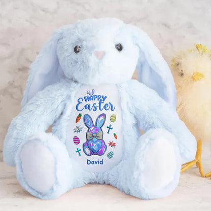 Happy Easter | Personalized Stuffed Bunny