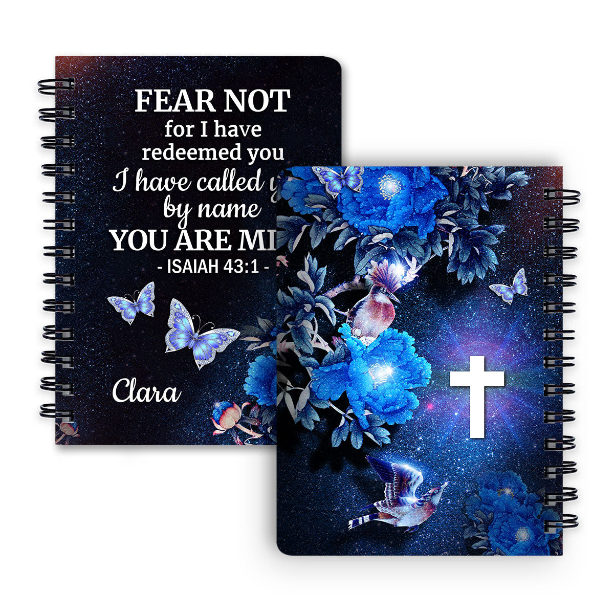 I Have Called You By Name - Personalized Spiral Journal