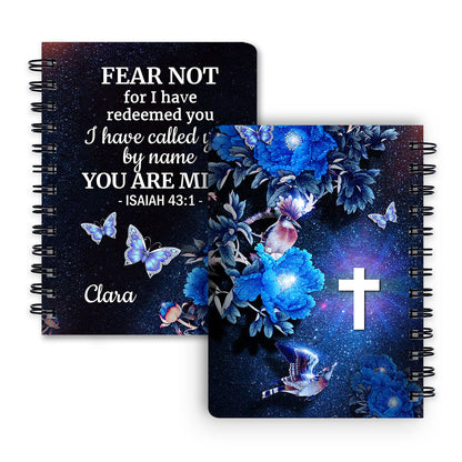I Have Called You By Name - Personalized Spiral Journal