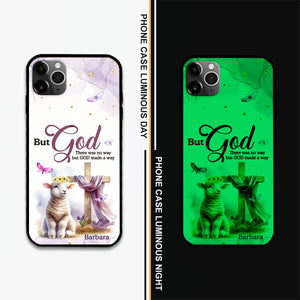 Jesuspirit | But GOD | There Was No Way But God Made A Way | Personalized Phone Case | Religious Gift For Worship MembersGift PCHN32
