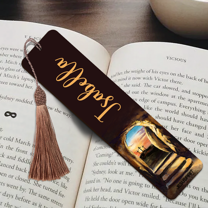 He Will Establish Your Plans - Awesome Personalized Wooden Bookmarks HN28