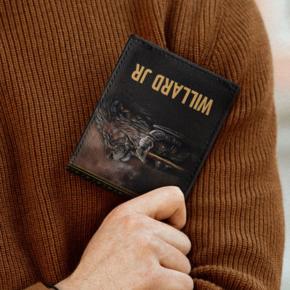 Son Of God | Personalized Folded Wallet For Men JSLFWM1027
