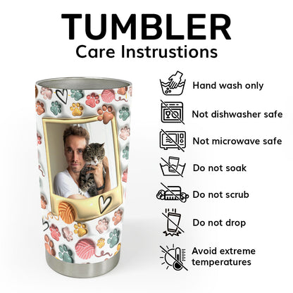 Best Cat Dad Ever | Personalized Stainless Steel Tumbler SSTN11