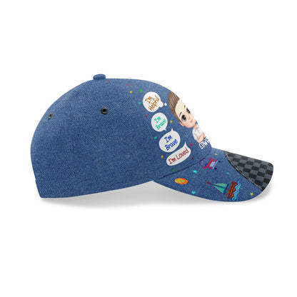 I'm Kind I'm Brave | Personalized Classic Cap JSCCPH1255L