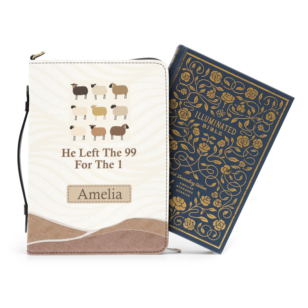 He Left The 99 For The 1 | Personalized Bible Cover JSBCPT937M