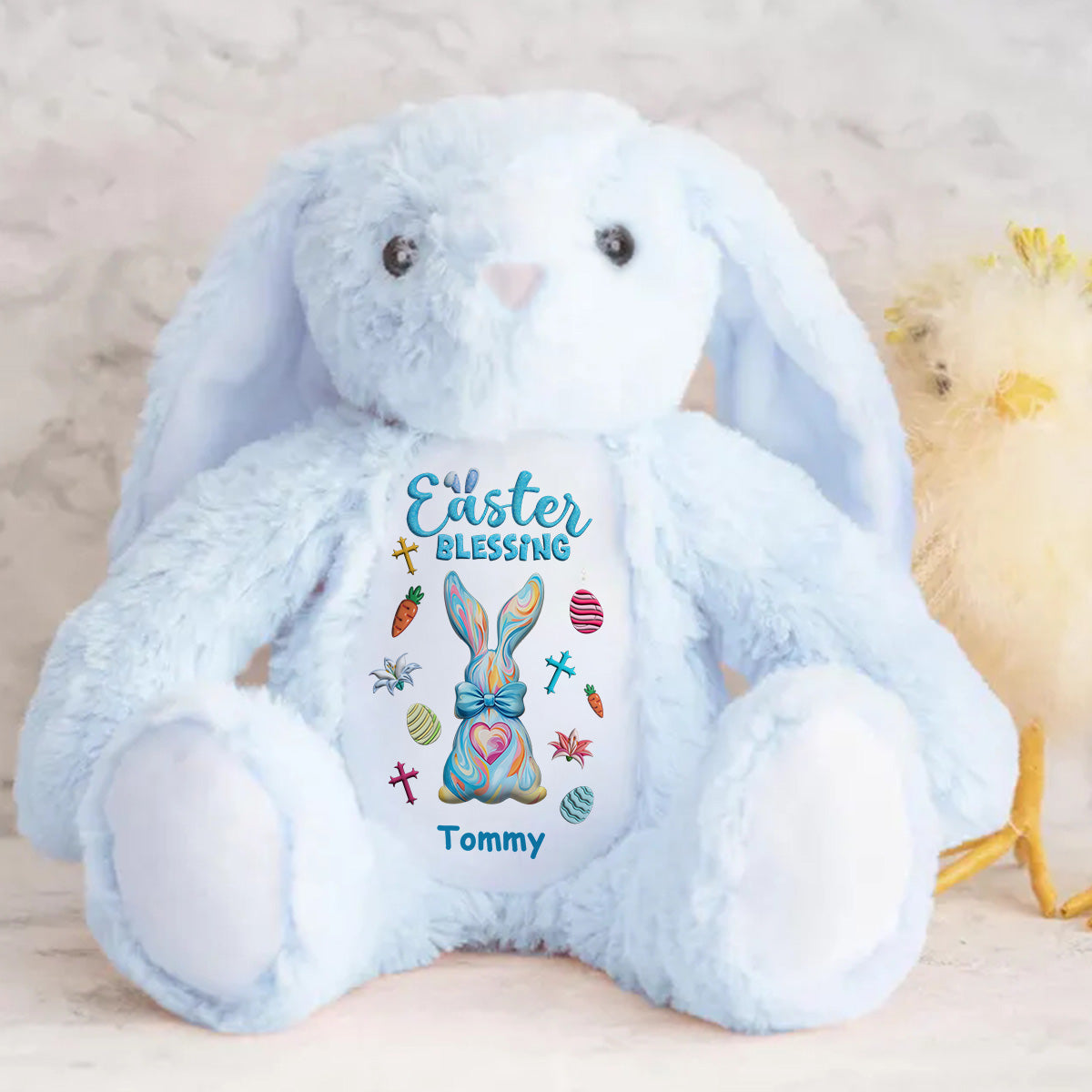 Easter Blessing | Personalized Stuffed Bunny
