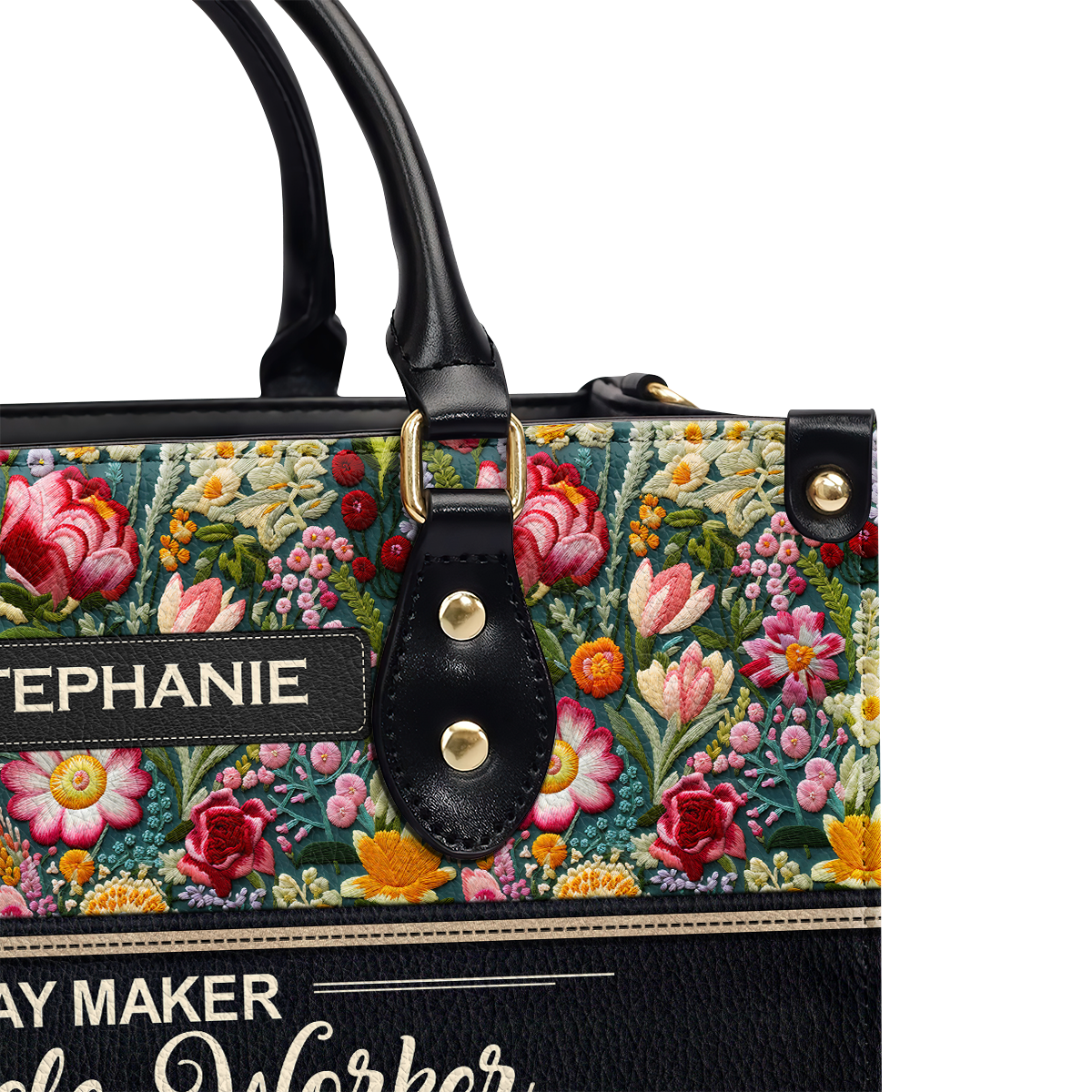 Way Maker | Personalized Leather Handbag JSLHBPH2397M