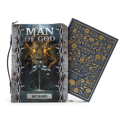 Man Of God | Personalized Bible Cover JSBCPT1185D